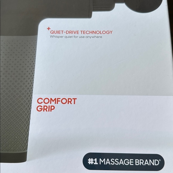 SHARPER IMAGE Powerboost Deep Tissue Percussion Massager - Picture 3 of 4